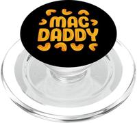 Mac Daddy Mac N Queso Amante Padre Divertido Queso Fideos papá PopSockets PopGrip para MagSafe