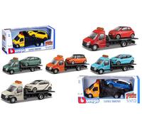 MAC DUE Burago Vagón Herramientas Con Auto Incluida Modelos Elegir Escala 1:43