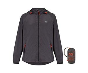 Mac in a Sac Mias-ORI2 Abrigo para Lluvia, Charcoal, 3XL Unisex Adulto