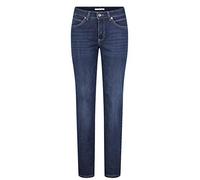 MAC Jeans Melanie Vaqueros Straight, Blau (New D845), 42W x 28L para Mujer