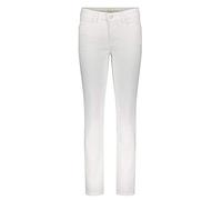MAC JEANS Mujer Dream Vaqueros Straight Not Applicable, Blanco (White Denim D010), W26/L32 (Talla del Fabricante: 34/32)