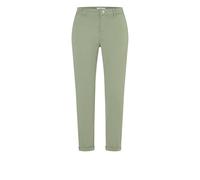 MAC Jeans Pantalones chinos Turn Up para mujer, verde oliva, 40