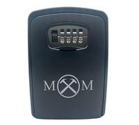 Mac-Many - Caja de llaves de pared segura con código, caja de llave interior exterior, cerradura segura de 4 dígitos, casa, garaje, fijación de pared impermeable, gran capacidad de almacenamiento xl