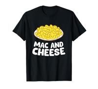 Mac N Cheese Love Macarrones con queso Pie Mac And Cheese Camiseta