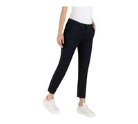 MAC - Pantalones Chinos Azul Oscuro con Dobladillo - Trousers - Mujer - Negro - M -