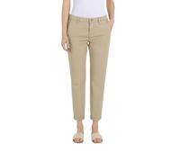 MAC - Pantalones Chinos Slim con Dobladillo Doble - Trousers - Mujer - Beige - L -