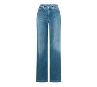 MAC - Pantalones Vaqueros Azules de Pierna Ancha Verano - Jeans - Mujer - Azul - 2XS -