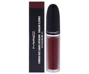 MAC Powder Kiss - Lápiz labial líquido 995 Fashion Sweetie para mujer, 4.8 g