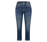 Mac Rich Slim 5755-90-0389L - Vaqueros de 5 bolsillos para mujer, talla: W44, longitud: L28, color: Dark Blu net wash (D671)