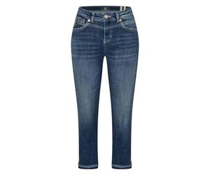 Mac Rich Slim 5755-90-0389L - Vaqueros de 5 bolsillos para mujer, talla: W44, longitud: L28, color: Dark Blu net wash (D671)