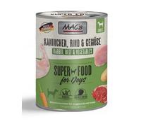 Mac´S Dog Comida Húmeda para Perros Varios Sabores 6 latas X 800 Gr (Conejo, Ternera y Verduras)