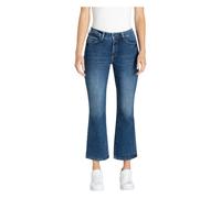 MAC - Vaqueros Bootcut Cortos y Elegantes - Jeans - Mujer - Azul - L -