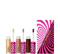 Mac wlp-27983 tiny tricks set - 3 lipglass gloss: optical delusion, ti