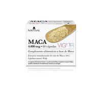 MACA 60 Cápsulas 4.000 mg. | Energía y resistencia física y mental | |Natysal
