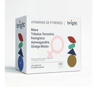 Maca Anadina, Tribulus, Fenogreco, Ashwagandha y Ginkgo Biloba - Ideal para la energía, el equilibrio hormonal y el bienestar diario | 28 sachets diarios