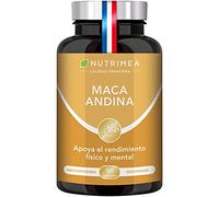 Maca Andina Ecológica 1500 mg - 90 Cápsulas Veganas - Raíz de Maca Bio 100% Pura - Superalimento Natural - Complemento Alimenticio - Nutrimea
