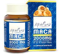 Maca Andina Estado Puro 2000mg | Extracto Nativo 5:1 Macatonic™ de Producción Sostenible | Energía Mantenida y Vigorizante Natural | Apto Veganos | 60 Cápsulas de Tongil
