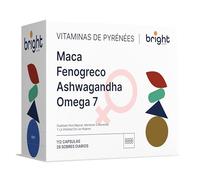 Maca Andina, Fenogreco, Ashwagandha, Omega 7 - SmartAbsorb™ | para energía, vitalidad y equilibrio hormonal | 28 sobres diarios