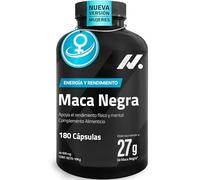 Maca Andina Mujer 27.000 mg de Maca Root - Extracto Estandarizado de Maca Negra 100:1 con Zinc, Vitamina B6, L-Arginina y Taurina - Energía, Resistencia y Balance Femenino - 180 Cápsulas Veganas Nyvos