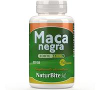 Maca Negra 500 mg NaturBite - Extracto 10:1 - 250 Comprimidos | Extracto concentrado 10:1 de raíz de maca negra con 0,6 % de macamidas. 500 mg de raíz de maca por comprimido, 250 dosis