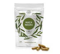 Maca Negra Peruana BIO | 100% Pura, Sin Aditivos. (2310Mg) 240 Capsulas De Maca Andina, Suplemento De Energía, Totalmente Natural Sin Químicos. Vegano. Alta Dosis, Pura Raíz
