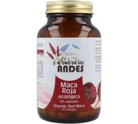 Maca Roja Bio 90 Capsulas Suplemento Natural de Maca Andina Energia Vitalidad y Rendimiento Fisico Apoyo Fertilidad Concentracion y Bienestar General
