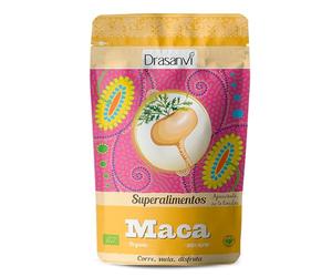 Maca Superalimento BIO Drasanvi Ayuda al Cansancio y Fatiga 225g Natural | Aporte de Vitaminas B3 y C mas Potasio, Ayuda a Disminuir el Cansancio y la Fatiga, Ideal para Batidos y Recetas Sin Gluten