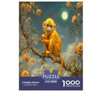 Macaco Mono Puzzle Imposible,desafío for Adults Entretenimiento Creativo 1000 Piezas Obra De Arte De Juego De para Adultos, Regalos A Partir De 14 Años 38x26cm/1000pcs