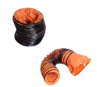 MACAGGTNTU 150 200 250 300 350 400 450 500mm Manguera Flexible De PVC, Tubo Flexible Manguera De Salida De Aire Para Fábricas/Restaurantes/Taller(1m(3.3ft),600mm/24")