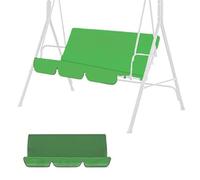MACAGGTNTU Funda Protectora Universal Para Asiento De Columpio De Jardín 150x50x10cm Funda Impermeable Para Banco De Columpio Tela Oxford 210D Porch Swing De Asiento(Green,150x50x10cm/59x20x4in)