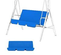 MACAGGTNTU Funda Protectora Universal Para Asiento De Columpio De Jardín 150x50x10cm Funda Impermeable Para Banco De Columpio Tela Oxford 210D Porch Swing De Asiento(Blue,150x50x10cm/59x20x4in)