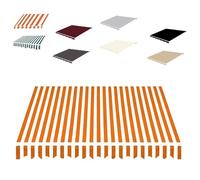 MACAGGTNTU Lona De Repuesto Retráctil para Toldo 3x2m 4x3m 5x3m 6x4m Tela De Repuesto Retráctil para Toldo Cubierta Protectora Impermeable(Orange,10x6.5ft/300x200cm)