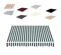 MACAGGTNTU Lona De Repuesto Retráctil para Toldo 3x2m 4x3m 5x3m 6x4m Tela De Repuesto Retráctil para Toldo Cubierta Protectora Impermeable(Green,10x6.5ft/300x200cm)