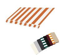 MACAGGTNTU Lona Recambio para Toldo De Jardín 200x150cm 350x250cm 360x300cm Tela De Repuesto para Toldo Retráctil Cubierta De Toldo De La Sombra De Sol(Orange,13x10ft/400x300cm)