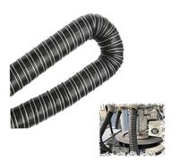 MACAGGTNTU Manguera Flexible De Silicona Automocion Para Conductos De Aire De 45 51 89 102 127 152mm Negro Manguera De Ventilación De Silicona(4m/13.1ft,80mm)
