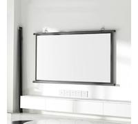 MACAGGTNTU Pantalla De Proyección En Pared 30" 40" 50" 60" 72" Pantalla Proyección Enrollable Manual Pantalla De Proyector Portátil, Formatos 16:9/4:3(30inch(4:3))