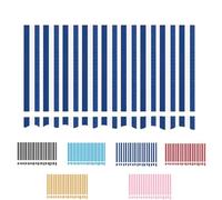 MACAGGTNTU Retráctil Tela De Repuesto para Toldo para Terraza 250/300/360cm Exterior Techo De Repuesto para Toldo De Restaurantes, Anti-UV Tela para Toldo(Blue,12x10ft/360x300cm)