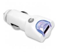Macally Cigarette Power Adaptor for iPod-Female Firewire Connection - Cargador (Blanco, iPod)