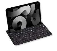 Macally Teclado Bluetooth pequeño para iPhone, iPad y Tableta, compatibilidad con múltiples Dispositivos, Teclado Bluetooth para Tablet (Soporte/Ranura integrada), Teclado inalámbrico para iPad de 78