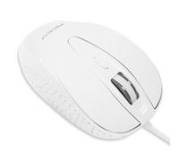 Macally Turbo - Ratón óptico con Cable USB de 3 Botones para Mac/PC