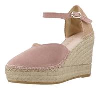 Macarena - Alba6 Maquillaje - Sandalia de piel, con cuña alta y plataforma, hebilla, suela de goma, para: Mujer color: MAQUILLAJE talla:38