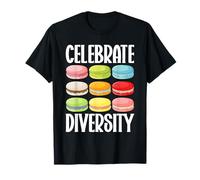 Macaron Celebrate Diversity Macarons Camiseta