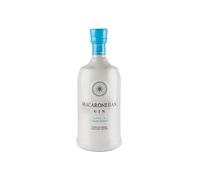 Macaronesian Ginebra Premium de las Islas Canarias con agua filtrada en galerías volcánicas - 37,5% vol., botella de 700ml