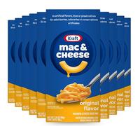 Macaroni - Mac & Cheese Americano - Macarrones con Queso, Pack Laborawi (10 x 206 g)
