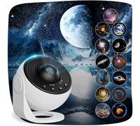 Macchiatto Pro - Proyector de cielo estrella, planetario, proyector Galaxia con 13 discos de película, luz nocturna, proyector de ajuste de rotación de 360 grados para dormitorio, techo, regalos para