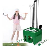 Macchina Automatica Per Tee Da Golf Con Capacità Di 50 Palline, Distributore Di Palline Da Golf Con Supporto Per Battuta, Macchina Per Battuta Da Golf Per Campi Pratica, Club Di Gioco Sportivo