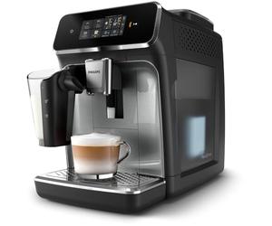 Macchina per caff? espresso Philips EP2339/40 serie 2300 con macinacaff? - LatteGo - 4 ricette - Macinacaff? in ceramica - Nero pantera