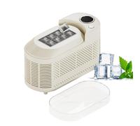 Macchina per il ghiaccio da banco, macchina per il ghiaccio elettrica compatta, macchina per il ghiaccio automatica, macchina per il ghiaccio autopulente con funzionamento silenzioso per casa, uffic