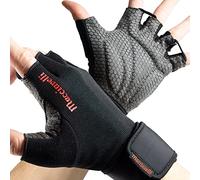 MACCIAVELLI® Guantes Gimnasio Hombre Mujer - Guantes Gym con Protección de Muñeca para Pesas, Deporte, Entrenamiento - Guantes Fitness