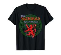 MacDonald of Sleat Lema de la familia del orgullo del clan escocés Camiseta